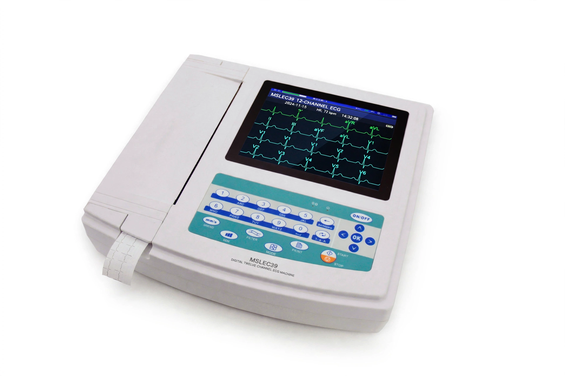 Digital 12-Lead ECG Machine – MSLEC39